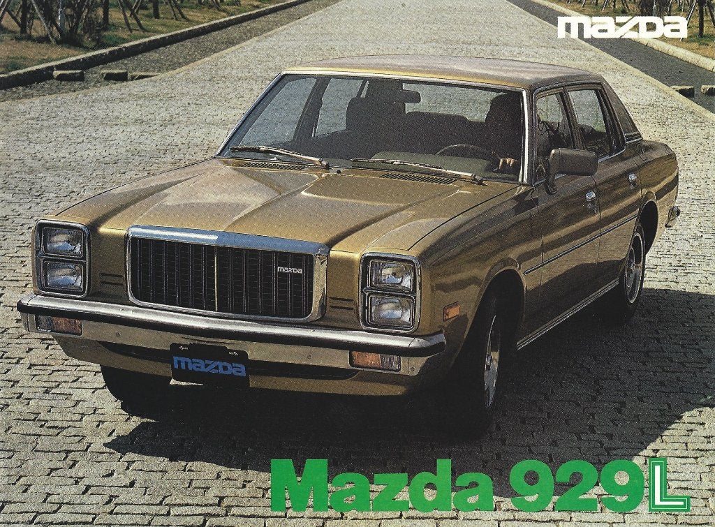Brochure Mazda 929 L 1978, Ophalen of Verzenden, Gelezen, Mazda