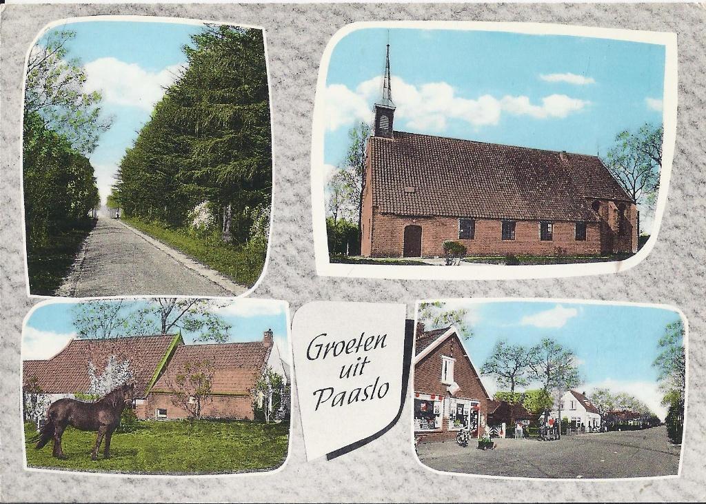 Paaslo Gelopen Ansichtkaart ( 8802 ), Ophalen of Verzenden, 1960 tot 1980, Gelopen