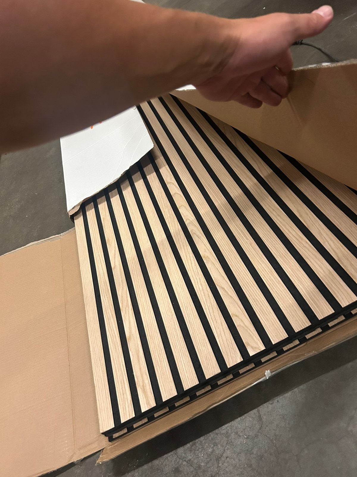 Akoestische panelen, Ophalen, Zo goed als nieuw