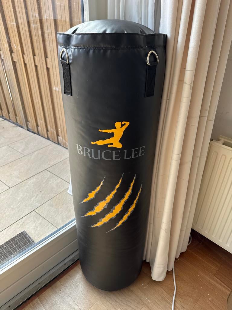 Bruce Lee Bokszak - Zwart, Zo goed als nieuw, Ophalen, Zo goed als nieuw, Overige, Vechtsportmateriaal