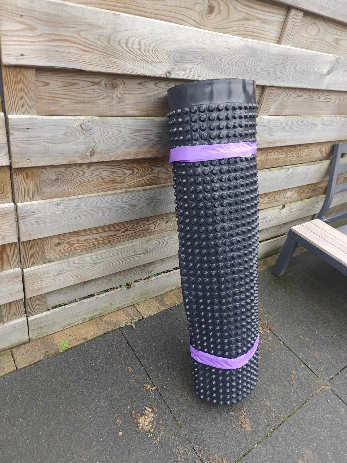 Noppenfolie zwart Isostud S 1 x 13m, Doe-het-zelf en Verbouw, Ophalen, Nieuw