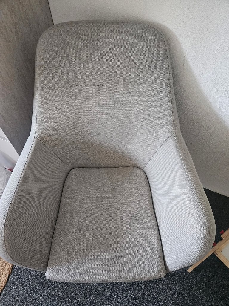 Fauteuil Grijs. GRATIS AFHALEN!, Ophalen, Gebruikt, 75 tot 100 cm, 50 tot 75 cm