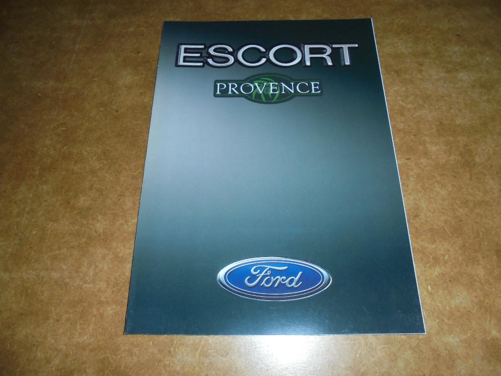 brochure Ford Escort Provence, Ophalen of Verzenden, Nieuw, Ford