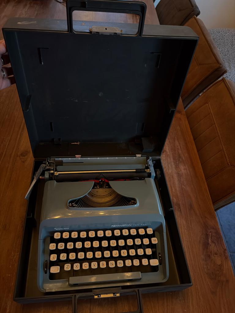 Typemachine Remington, Diversen, Typemachines, Ophalen, Zo goed als nieuw