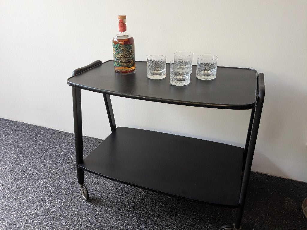 Vintage retro serveerwagen – jaren 50/60, Ophalen, Huis en Inrichting