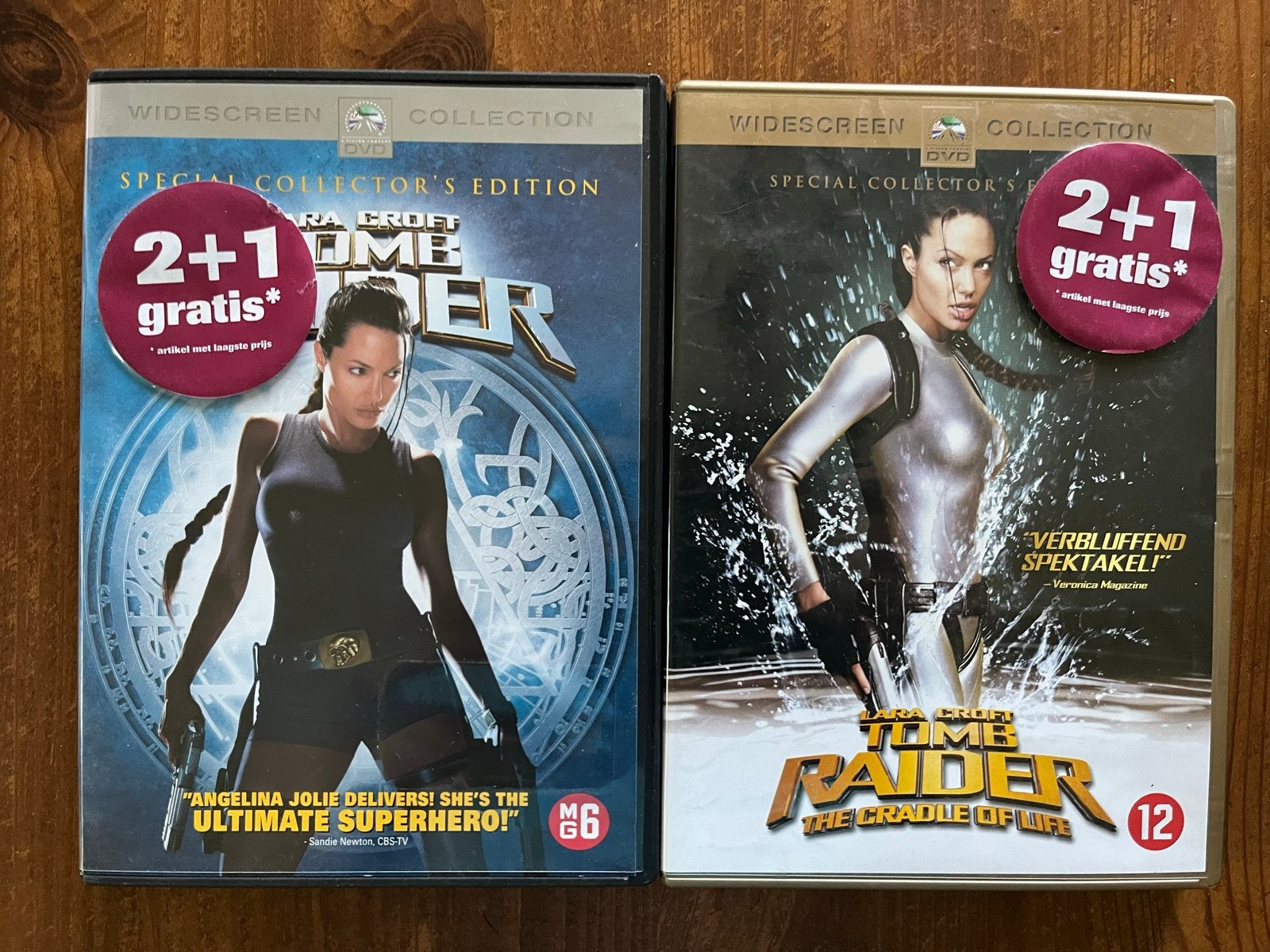 Tomb Raider DVD Boxset - Special Collector's Edition, Speciale editie, Nederlands, Actiethriller, Ophalen of Verzenden