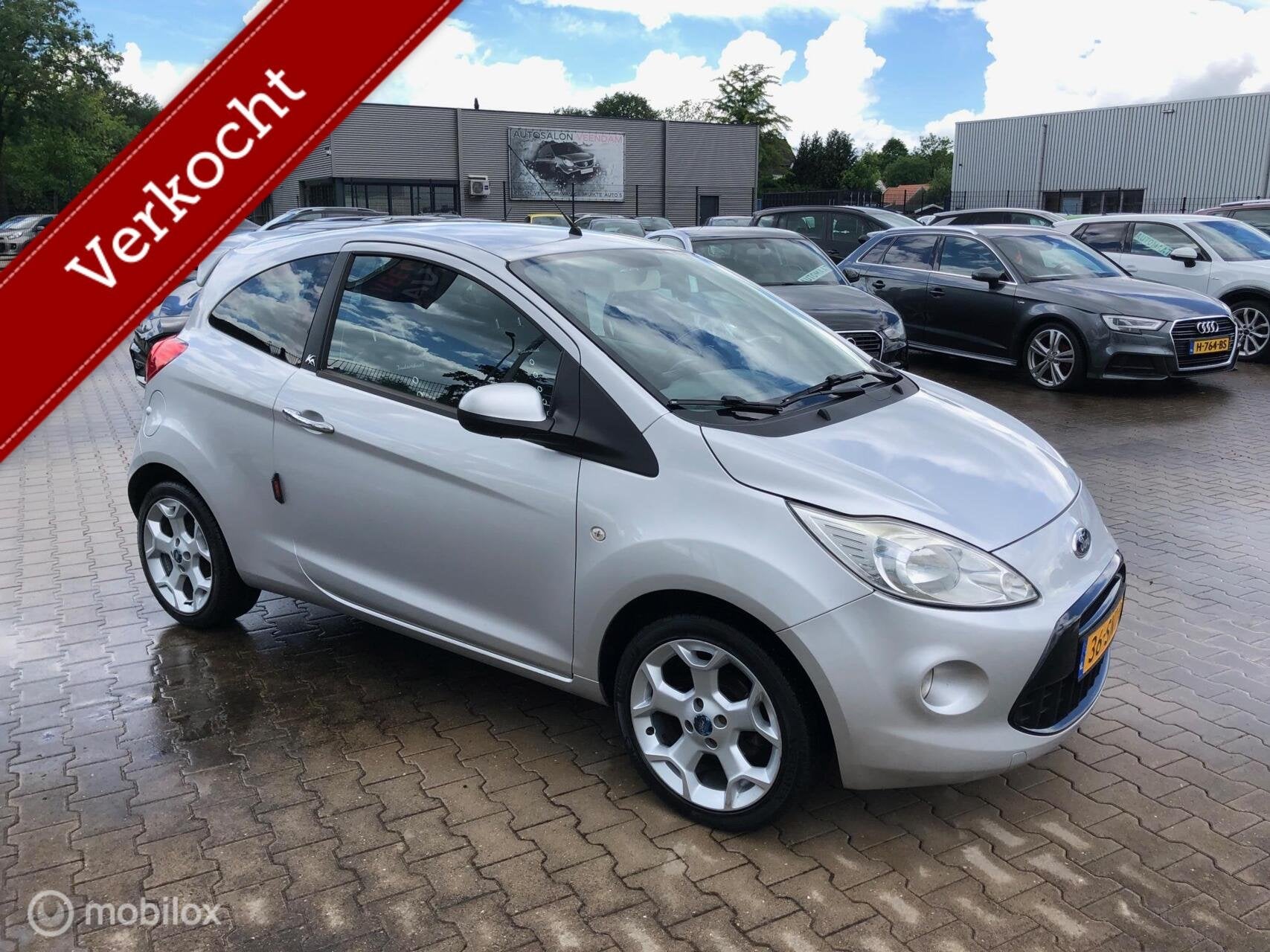 Ford Ka 1.2 SPORT SPEC UITVR AIRCO ELL PAK LMV, Auto's, Voorwielaandrijving, Euro 5, Stof, Gebruikt