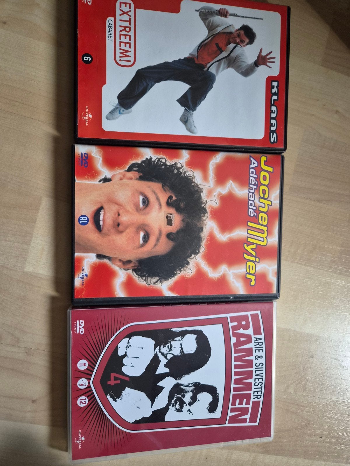 Cabaret DVD's: Klaas, Jochem Myjer, Arie & Silvester, Cd's en Dvd's, Overige artiesten, Gebruikt, Nederlands, Verzamelbox of complete uitgave
