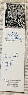Zeldzaam! Bladwijzer gesigneerd door Paolo Cognetti., Ophalen of Verzenden, Nieuw, Overige onderwerpen