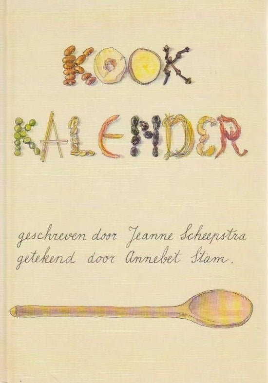 Kook kalender – Jeanne Scheepstra, Ophalen of Verzenden, Zo goed als nieuw, Jeanne Scheepstra