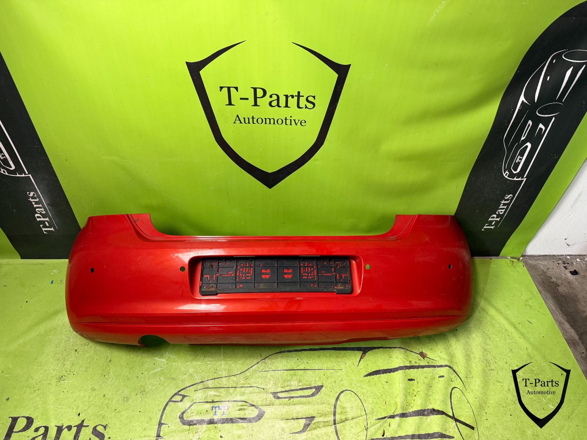volkswagen polo 6c 6R achterbumper bumper