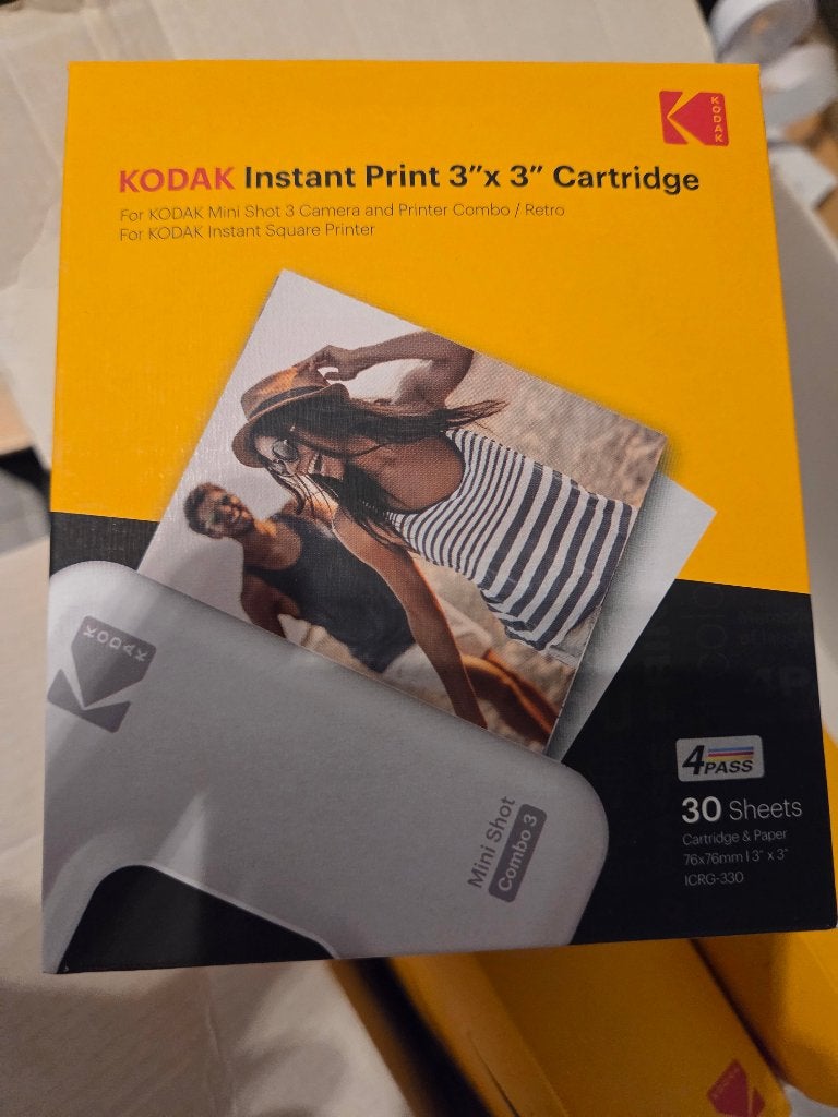 New! Kodak Instant Print 3"x3" Cartridge (5x30pcs), Ophalen of Verzenden, Overige typen