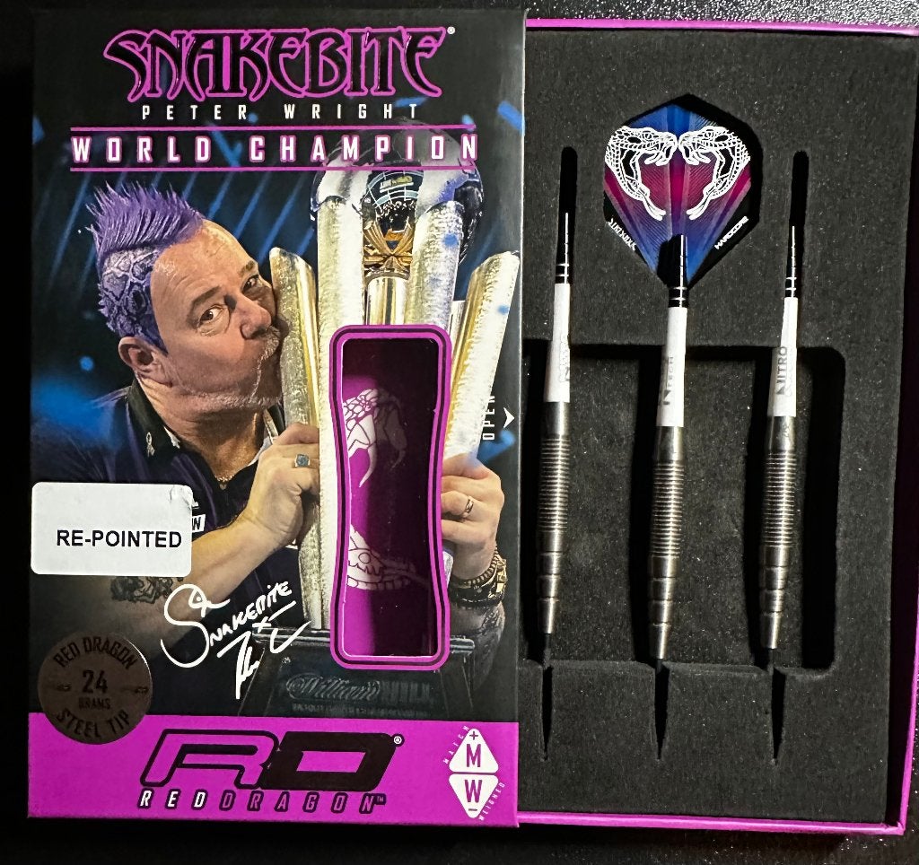 Red Dragon Peter Wright Snakebite, Ophalen, Nieuw, Pijlen
