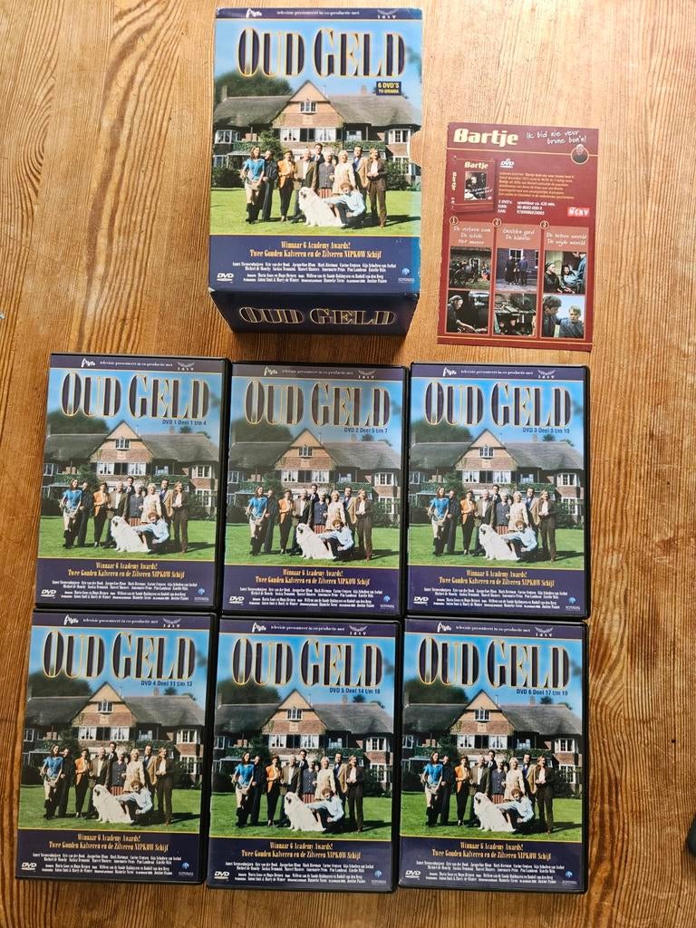 Serie Oud Geld - Complete DVD Boxset, Cd's en Dvd's, Dvd's | Tv en Series, Vanaf 12 jaar, Ophalen of Verzenden, Gebruikt, Drama