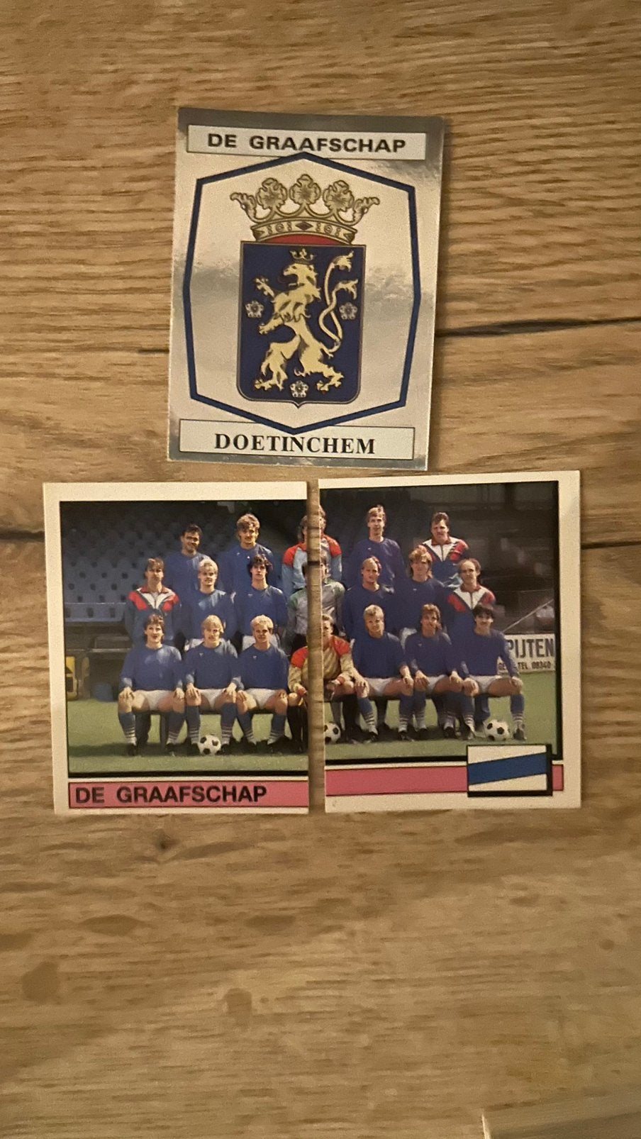 Panini Voetbal 88 plaatjes De Graafschap 3x, Verzenden, Zo goed als nieuw, Meerdere plaatjes