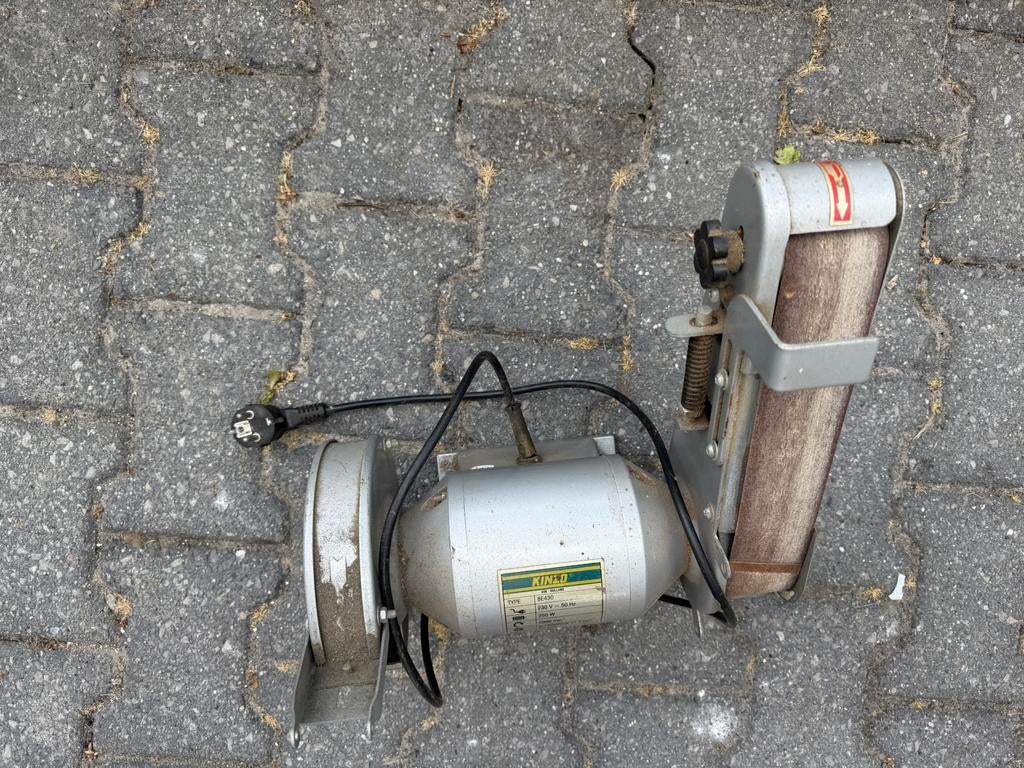 Kinzo slijpmachine, Doe-het-zelf en Verbouw, Ophalen, Minder dan 700 watt, Werkbankslijpmachine