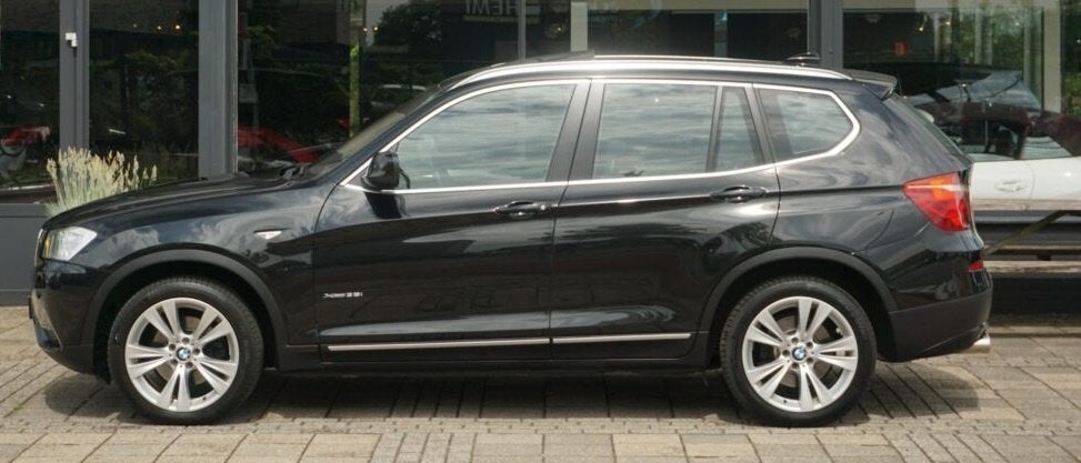 BMW X3 xDrive35i High Exec. (bj 2010, automaat), Auto's, Automaat, Gebruikt, 2000 kg, Zwart