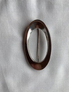 Zilveren Broche Hans Hansen (Denemarken), Sieraden, Tassen en Uiterlijk, Ophalen of Verzenden, Zilver, Broche