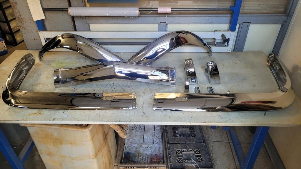 Bmw e9 3.0 csi bumper set origineel, Auto-onderdelen, Carrosserie en Plaatwerk, Ophalen of Verzenden
