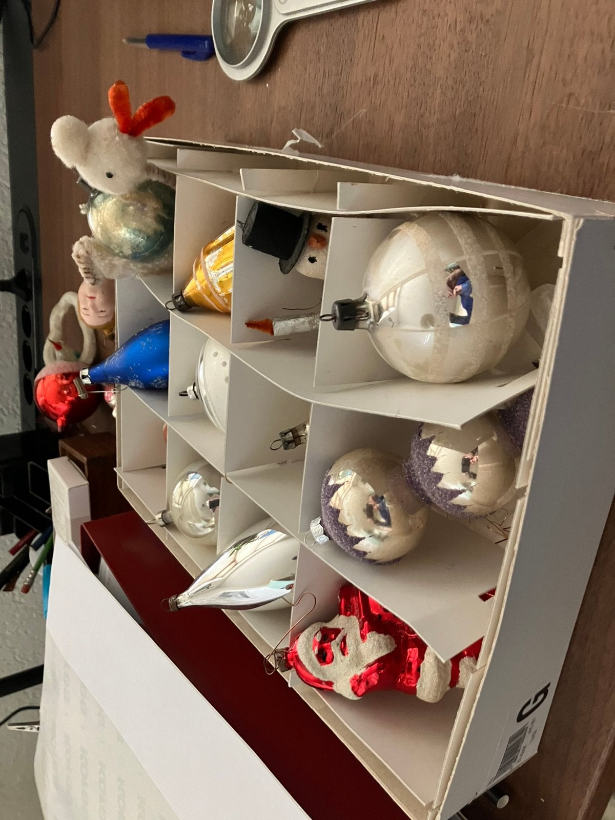 Nog meer antieke kerstballen, Ophalen of Verzenden, Zo goed als nieuw