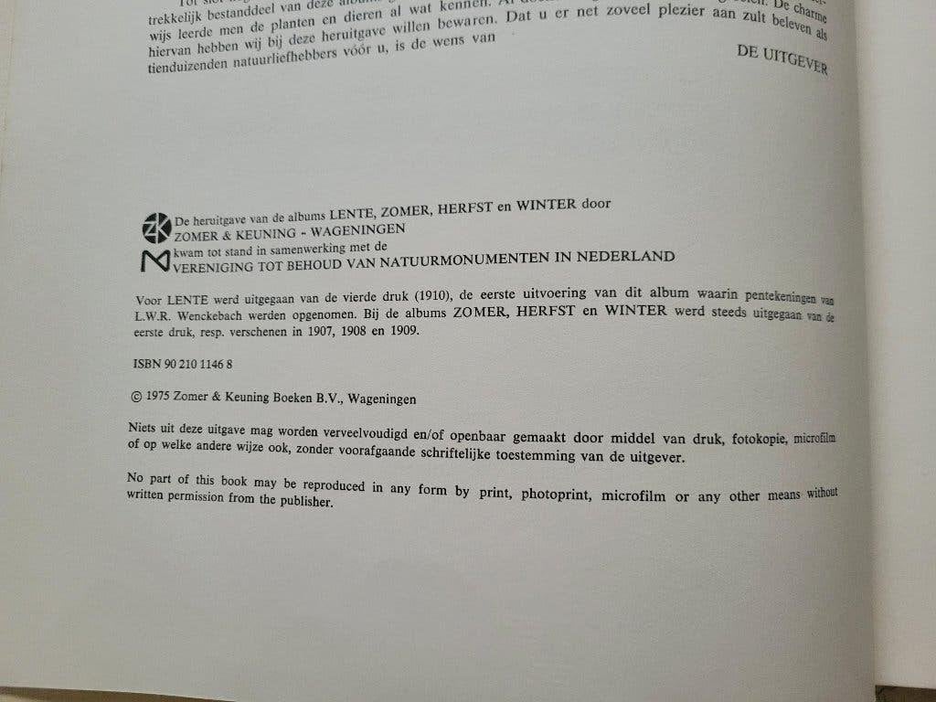 plaatjes boek Verkade Herfst, Ophalen of Verzenden, Zo goed als nieuw, Jac. P. Thijsse, Plaatjesalbum