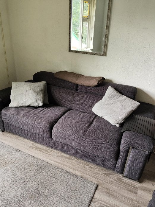 Bankstel met of zonder bijpassende fauteuil, Huis en Inrichting, Ophalen, Gebruikt, 150 tot 200 cm, Tweepersoons