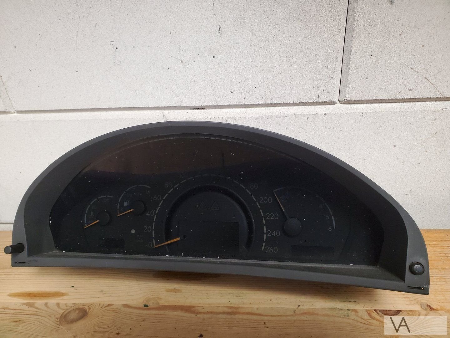 Mercedes S klasse W220 1998 -2005 cockpit tellerklok benzine, Gebruikt, -, Ophalen of Verzenden, -