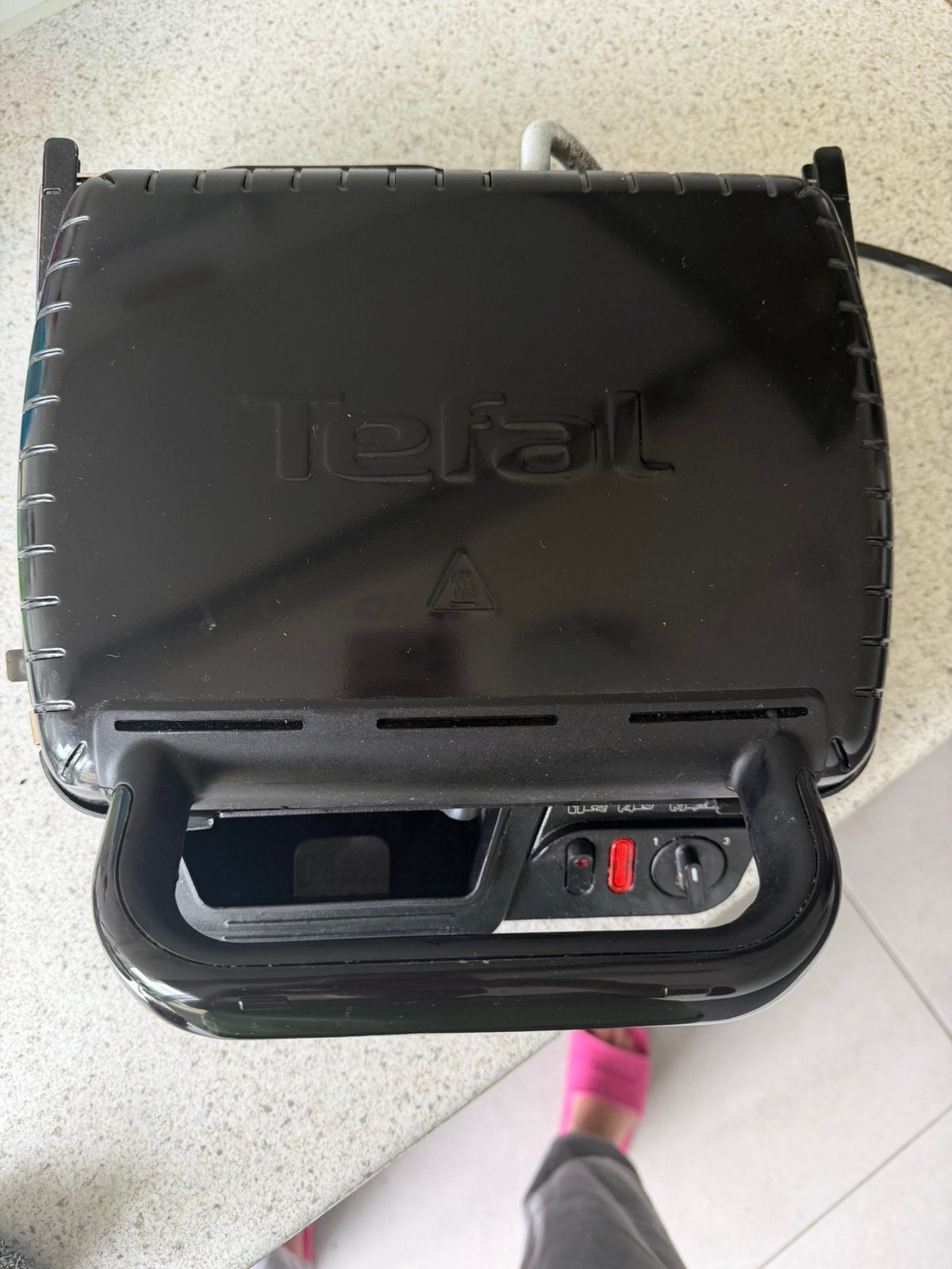 Contactgrill tefal ultracompact GC3058 bbq, Witgoed en Apparatuur, Contactgrills, Ophalen, Zo goed als nieuw