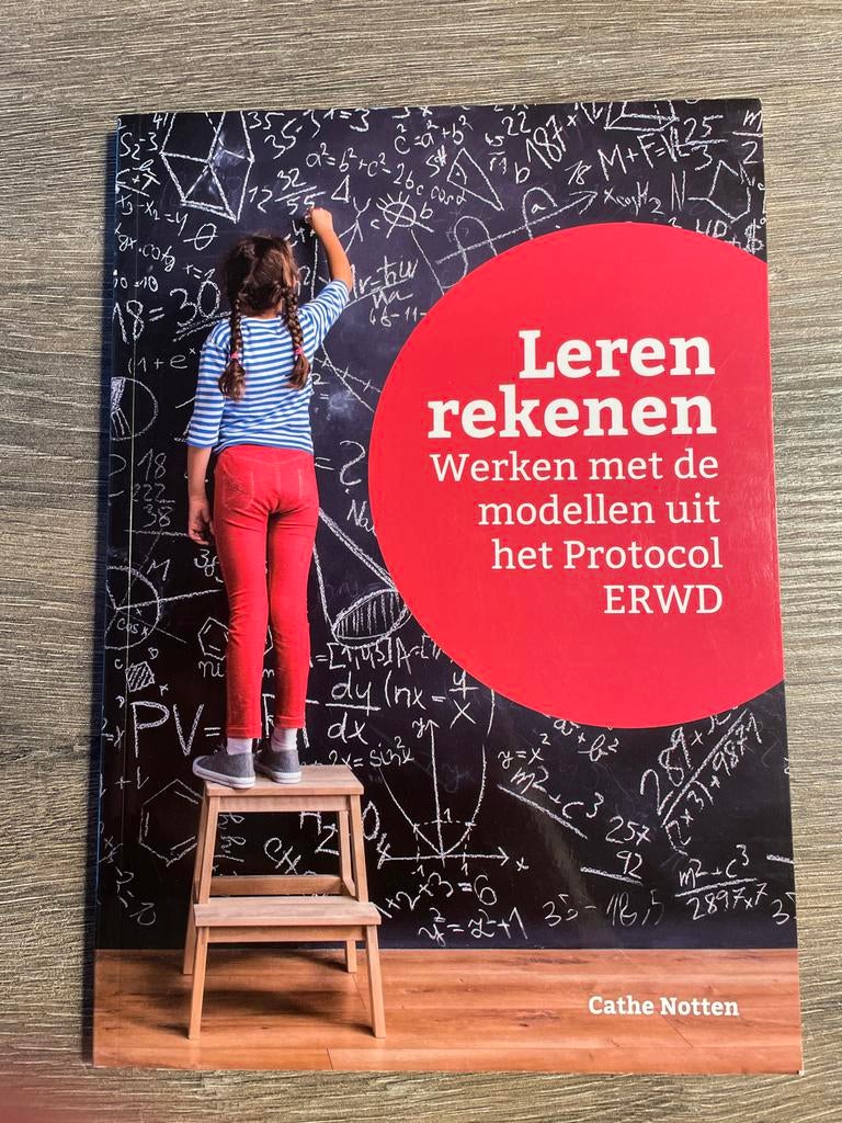 Leren Rekenen: Werken met modellen uit Protocol ERWD, Ophalen of Verzenden, Beta, Zo goed als nieuw, HBO