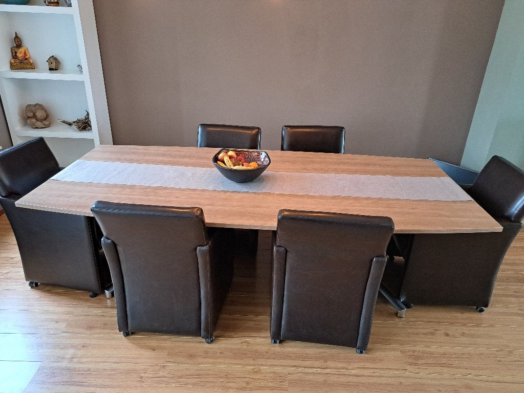 Te koop: Grote Eettafel, Ophalen, 100 tot 150 cm, 200 cm of meer, Zo goed als nieuw