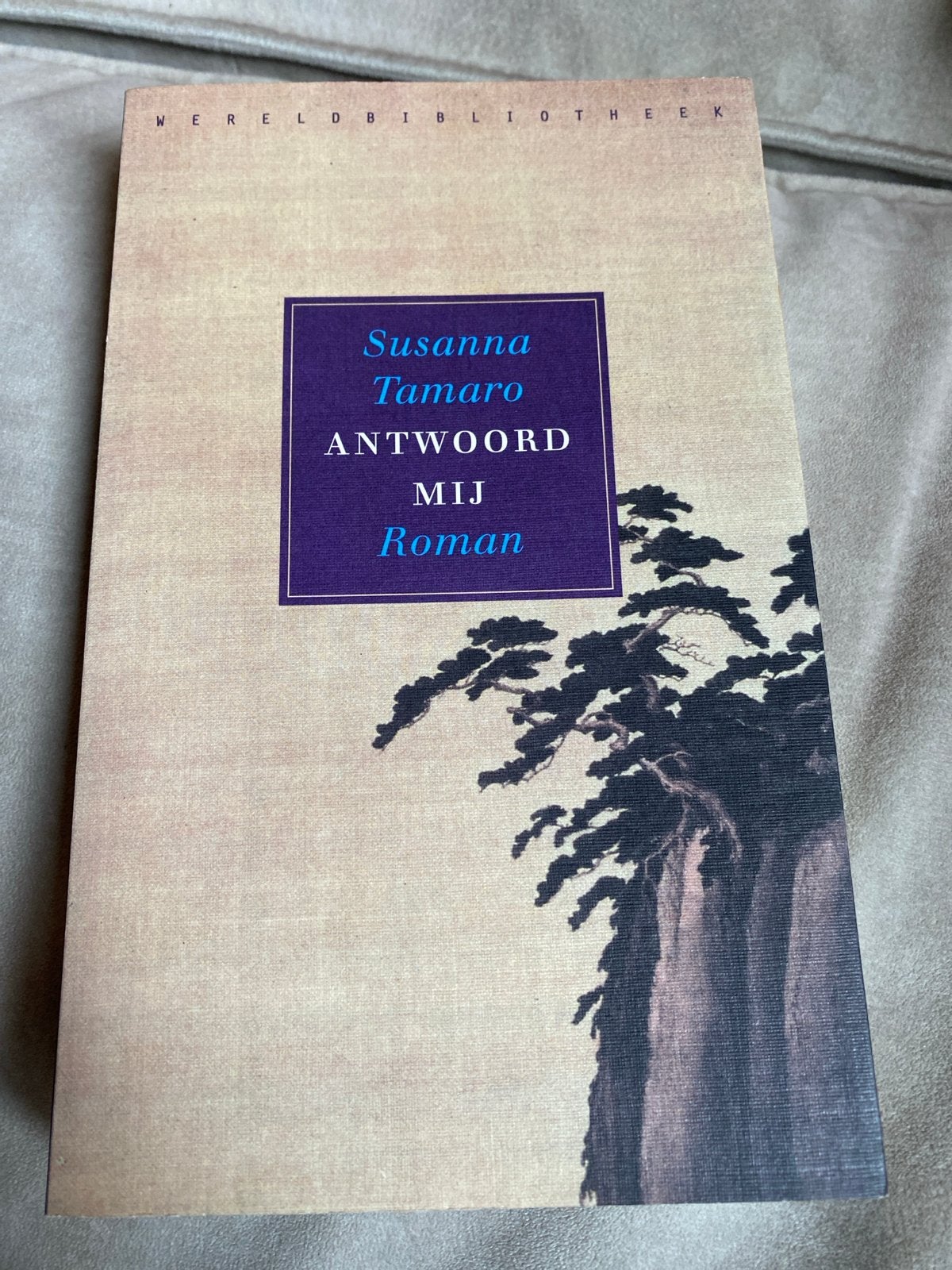 Antwoord Mij - Susanna Tamaro (Wereldbibliotheek), Ophalen of Verzenden, Gelezen, Europa overig