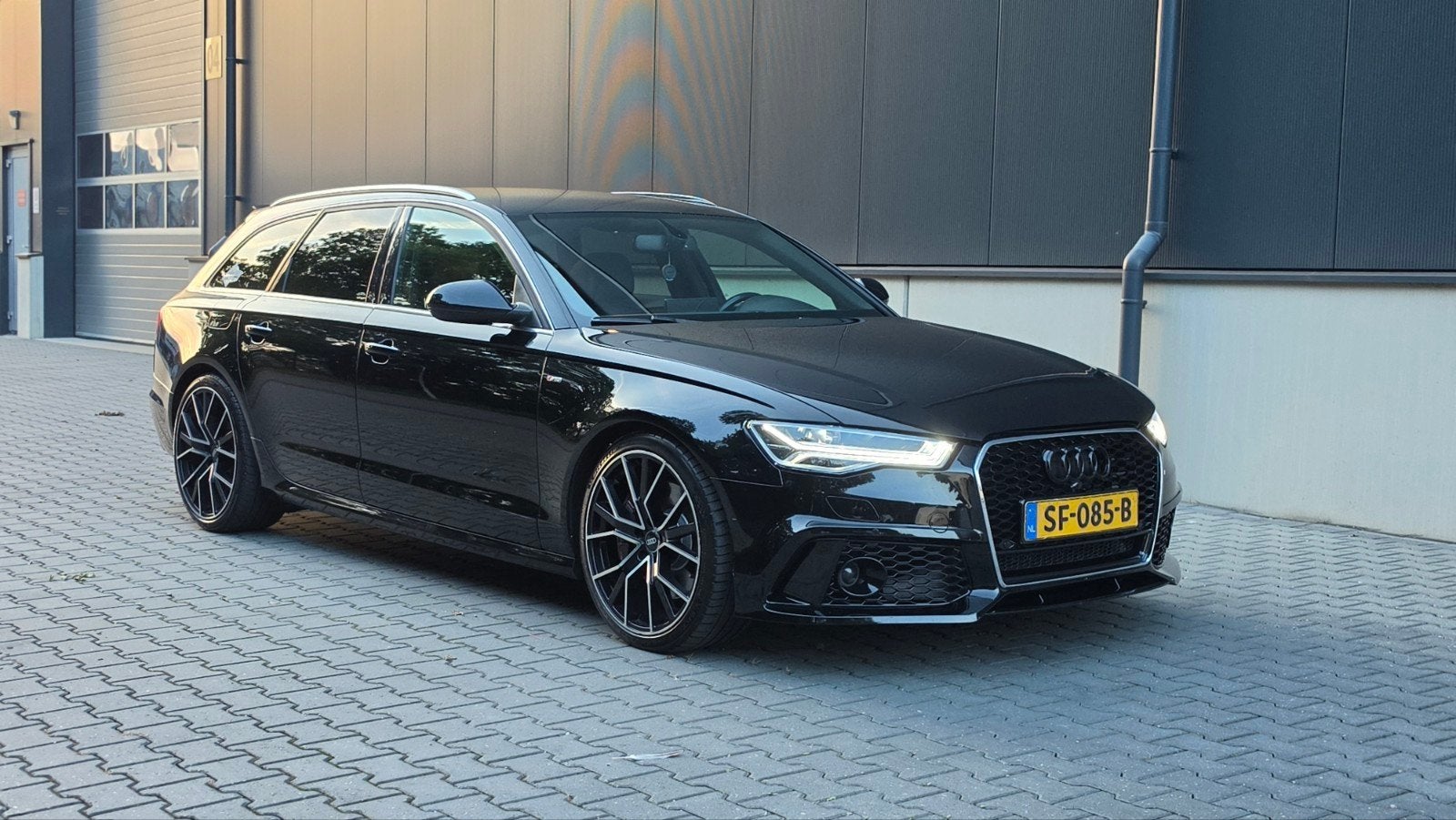 Audi A6 3.0 Bi-TDI Avant Quat S-trKeyless/Carplay, Automaat, Zwart, Stationwagon, Diesel
