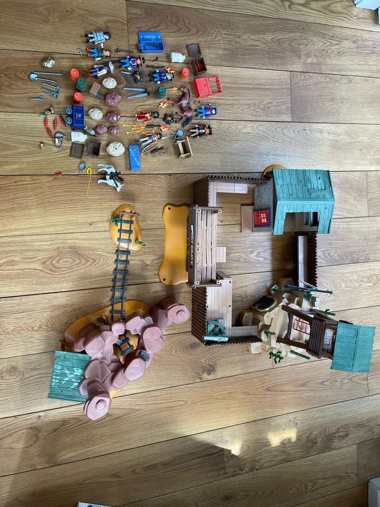 Western fort playmobil, Kinderen en Baby's, Speelgoed | Playmobil, Ophalen of Verzenden, Gebruikt, Complete set