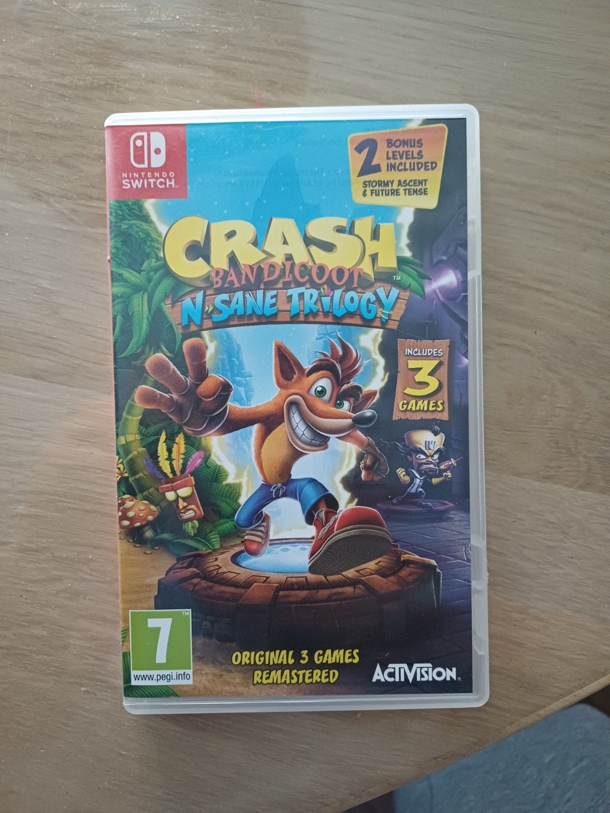Crash Bandicoot N. Sane Trilogy - Nintendo Switch, Spelcomputers en Games, Games | Nintendo Switch, 1 speler, Ophalen of Verzenden