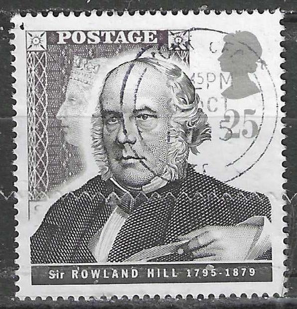 Groot-Brittannie 1995 - Yvert 1834 - Sir Rowland Hill   (ST), Verzenden, Gestempeld