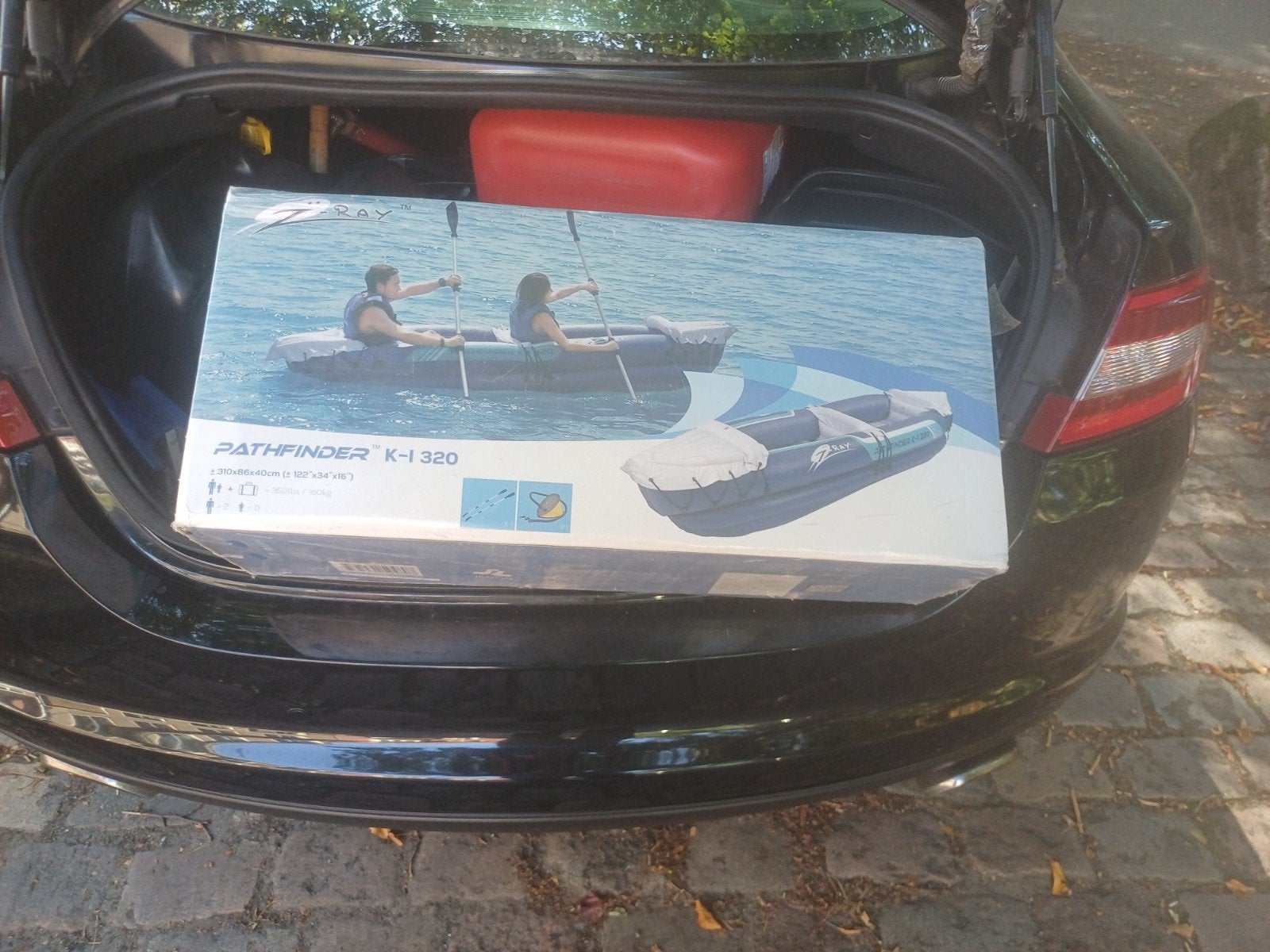 kano 310 cm Nieuwe Pathfinder K-I 320 opblaasbare kajak 2-pe, Ophalen of Verzenden, Opblaasbaar, Nieuw, 2-persoons