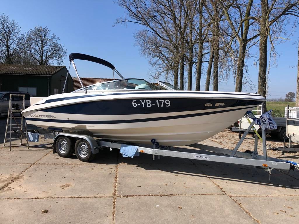 Regal 2200 Bowrider Volvo Penta Diesel - Zeer Net! inruilmog, Gebruikt, Binnenboordmotor, 120 tot 200 pk, Ophalen of Verzenden