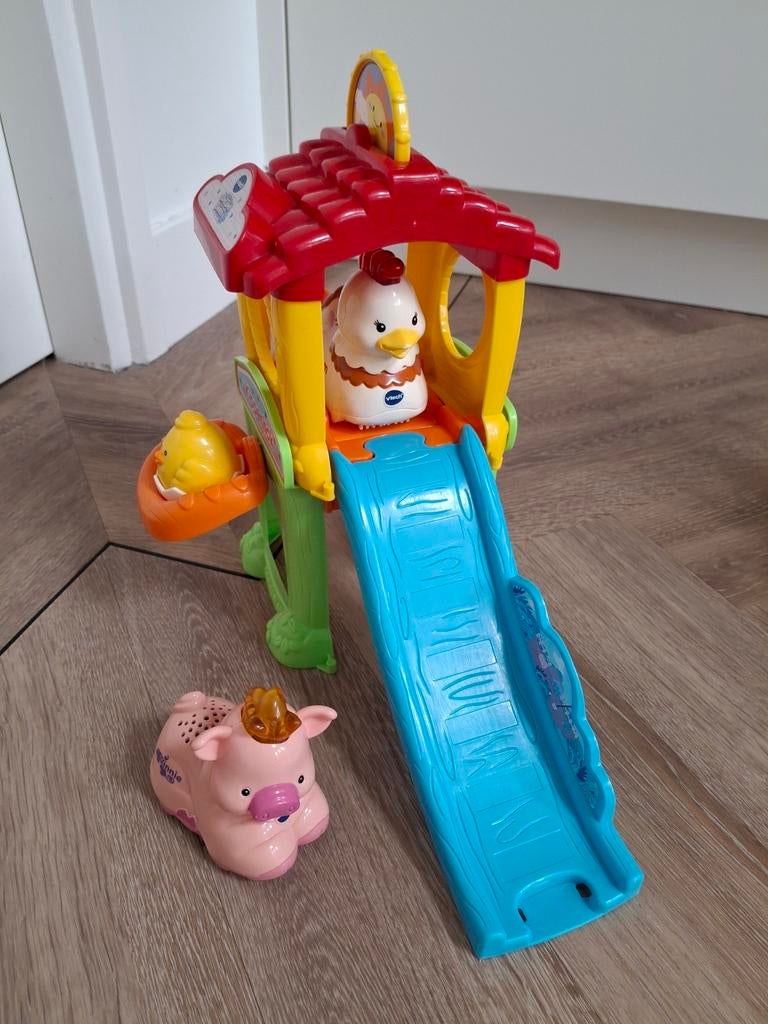 Vtech Zoef Zoef Dieren kippenhok, Kinderen en Baby's, Speelgoed | Vtech, Ophalen of Verzenden, Gebruikt, 2 tot 4 jaar