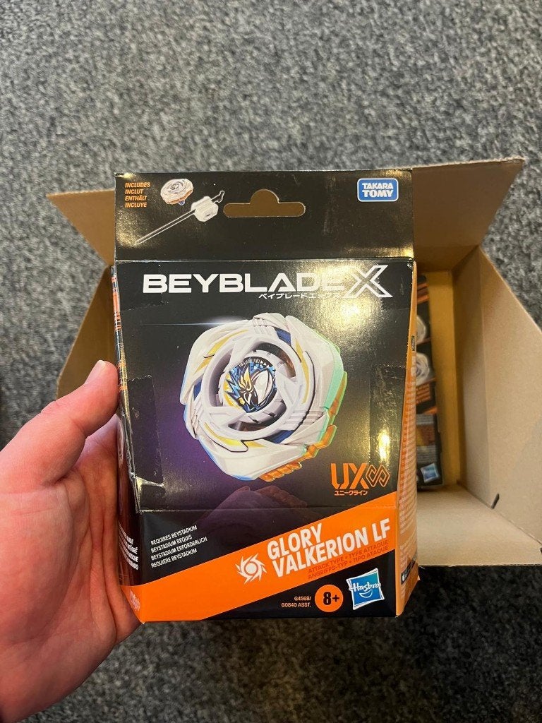 Beyblade X Glory Valkerion LF UX Infinity Starterpack,, Ophalen of Verzenden, Nieuw