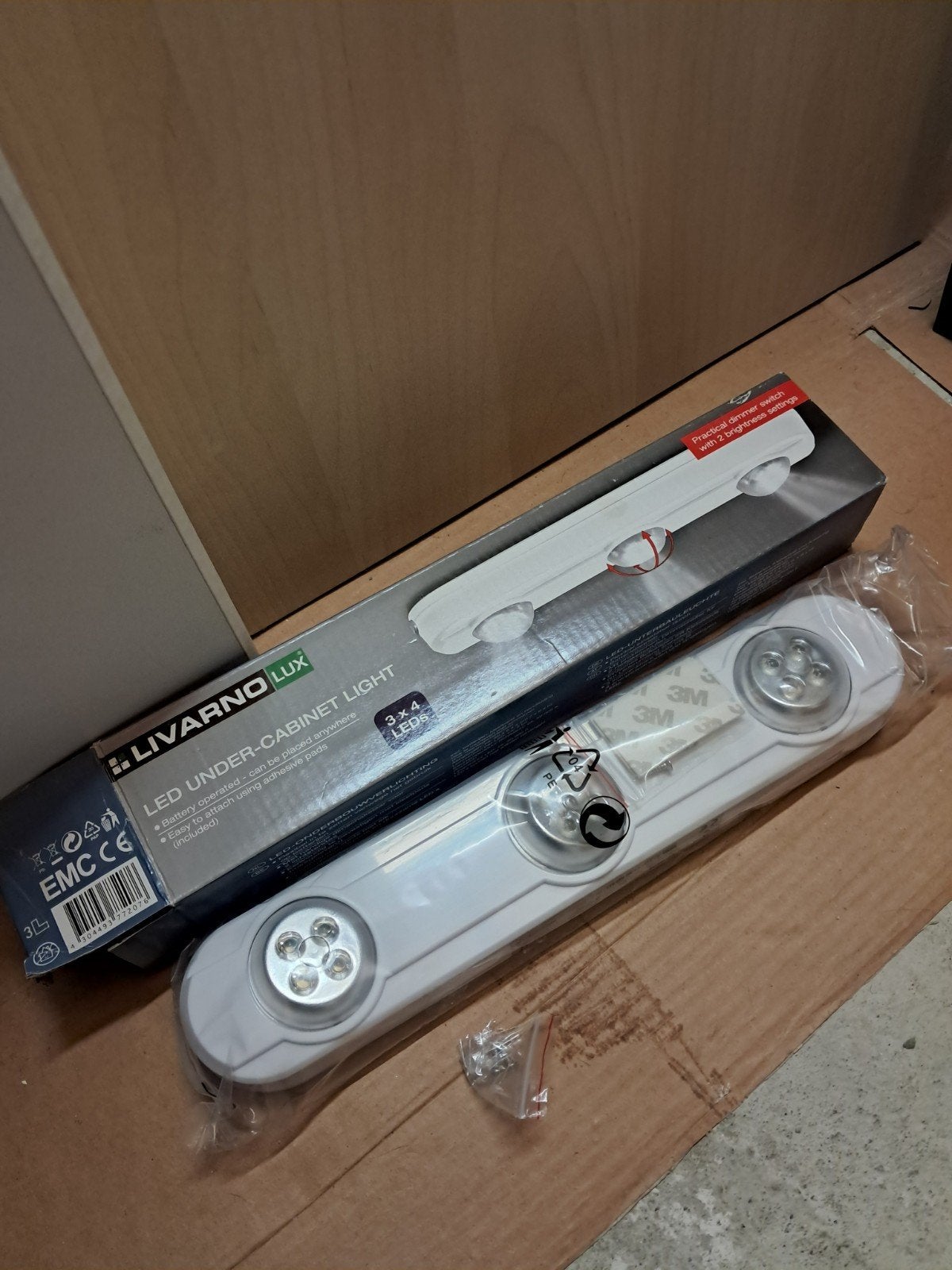 LIVARNO LUX LED Onderbouwlamp Batterij - Nieuw in doos, Ophalen of Verzenden, Nieuw, Modern