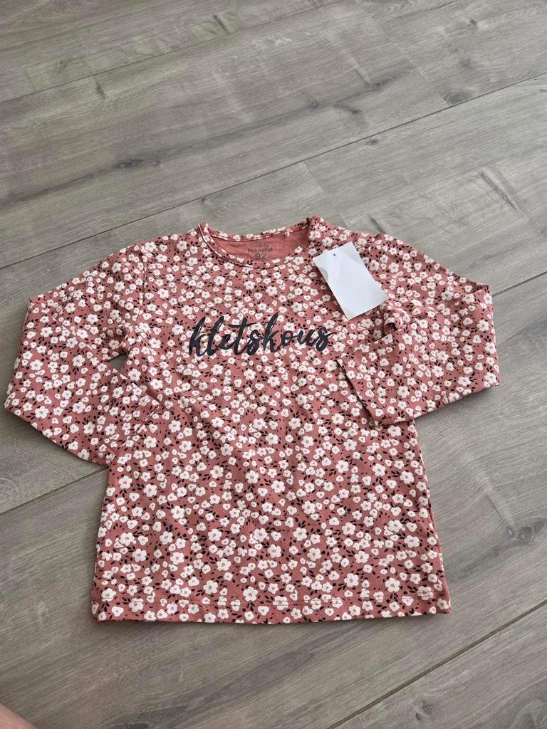 Prenatal longsleeve 'Kletskous' maat 92 - Nieuw met kaartje, Kinderen en Baby's, Kinderkleding | Maat 92, Meisje, Nieuw, Ophalen of Verzenden