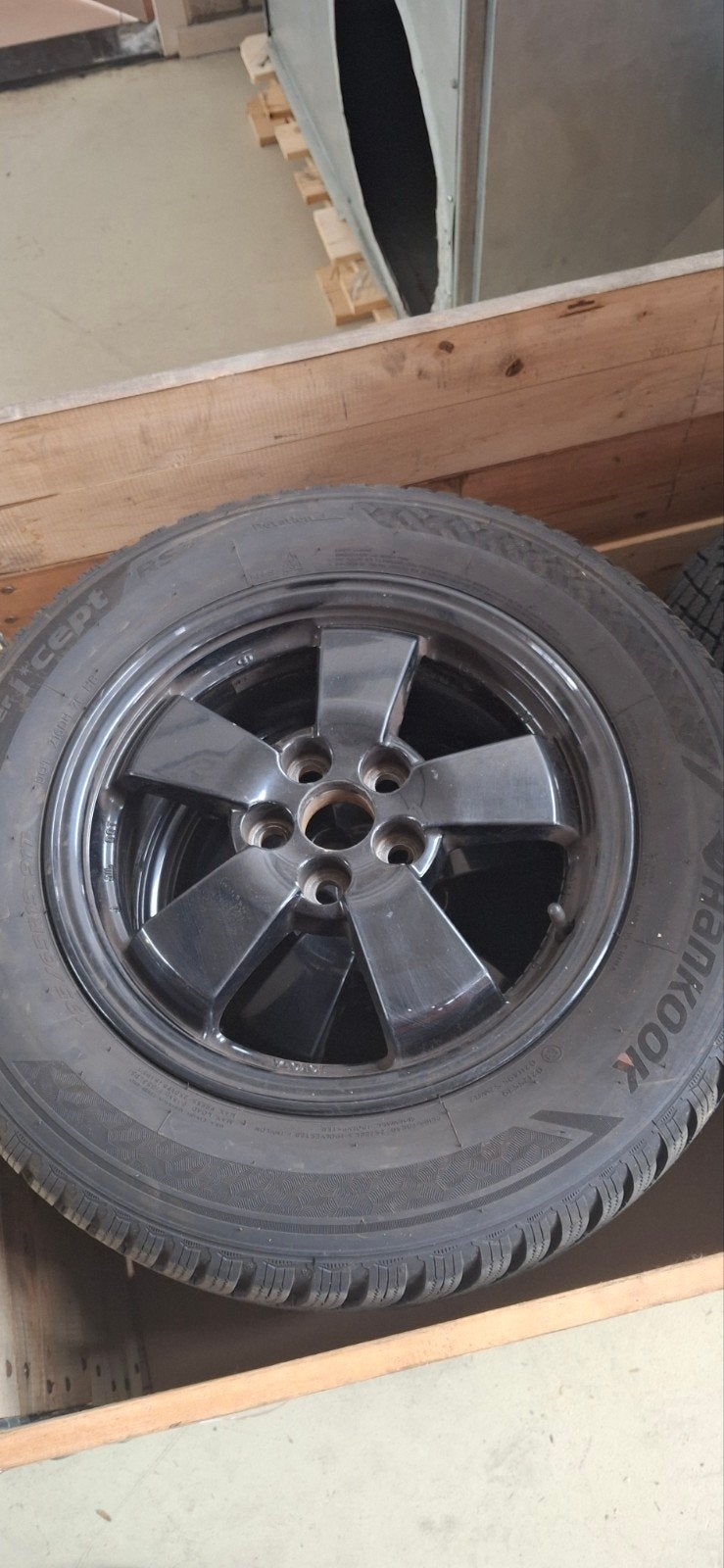 Winterbanden Hankook 195/65R15 voor Toyota Prius 2013, Auto-onderdelen, Banden en Velgen, Ophalen, Gebruikt, 15 inch, Winterbanden