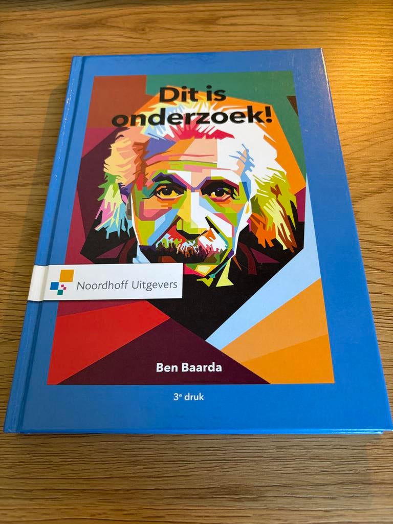 Dit is onderzoek! 3e druk - Ben Baarda (ISBN: 9789001895440), Boeken, Ophalen of Verzenden, Gamma, Gelezen, HBO