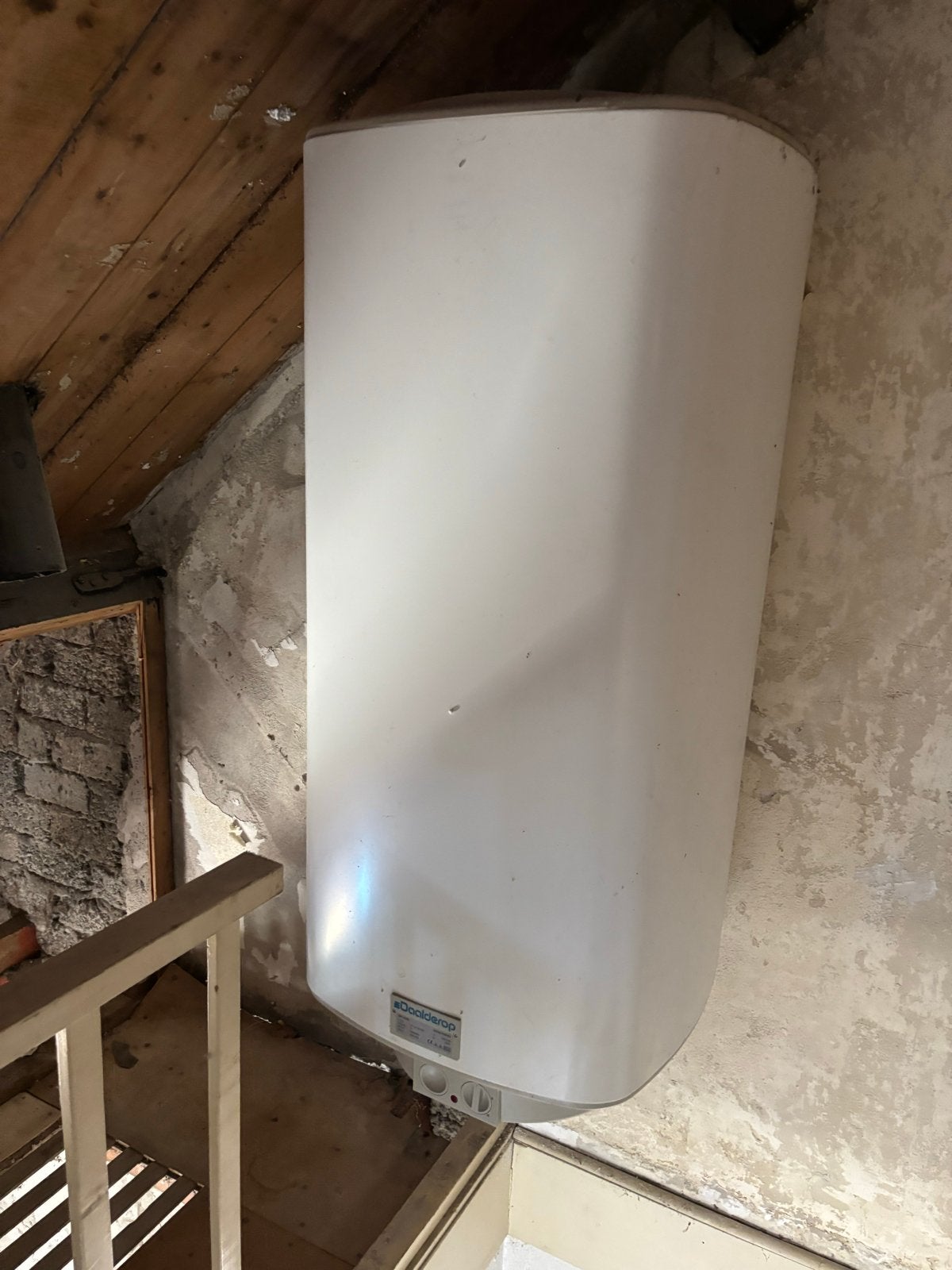 Daalderop Boiler 120 Liter - Mono Koper, Doe-het-zelf en Verbouw, Geisers en Boilers, Ophalen, Gebruikt, 100 liter of meer, Boiler