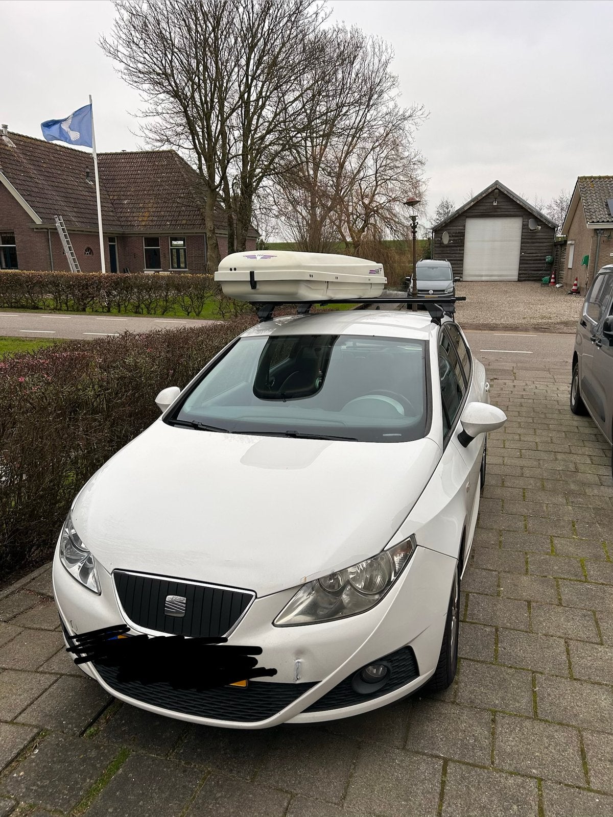 Hapro 200 ski/snowboard dakkoffer, Auto diversen, Ophalen, Zo goed als nieuw
