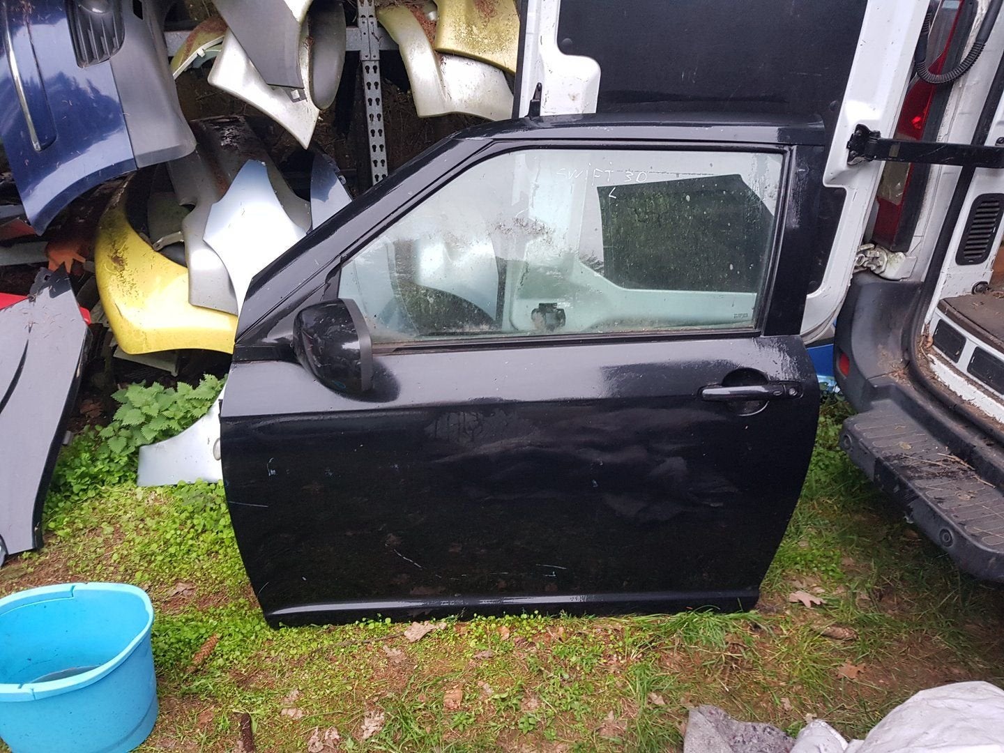 SUZUKI SWIFT PORTIER LINKS BJ 2008, Gebruikt, -, Deur, -