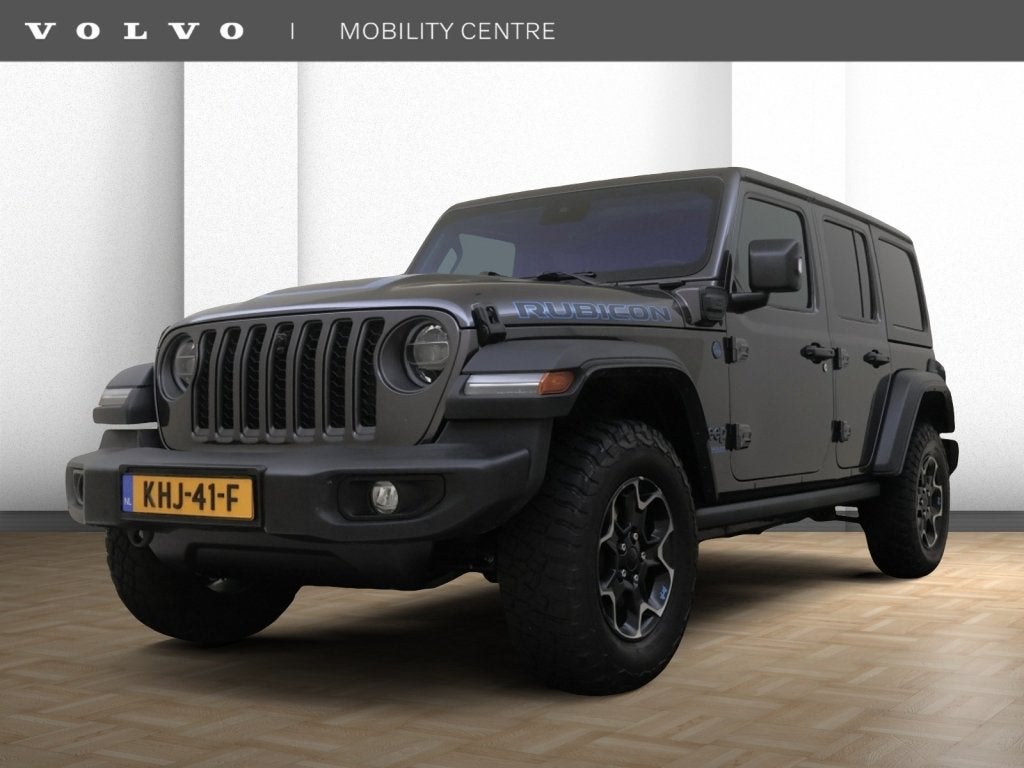 Jeep Wrangler Unlimited 4XE 380 Rubicon | Afneembaar dak | S, Auto's, Jeep, Euro 6, 4 cilinders, Leder, Bedrijf