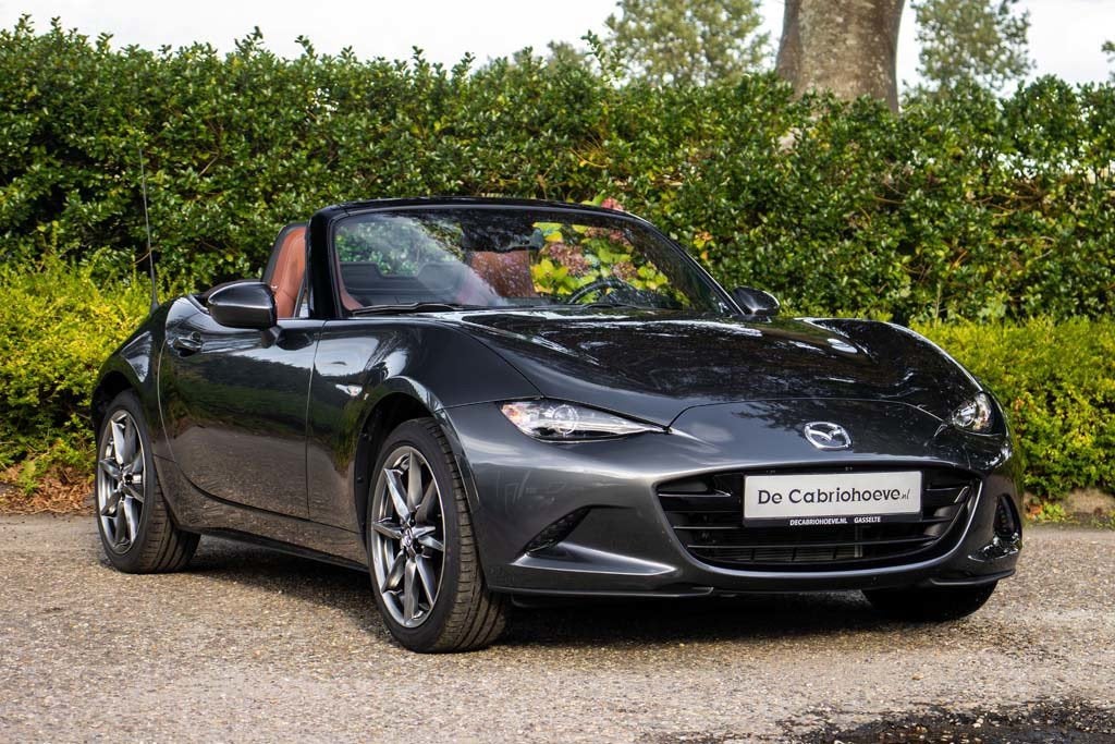 Mazda MX-5 ND 2.0l SkyActiv-G 184 GT-M Machine Gray Metallic, 1998 cc, Achterwielaandrijving, Gebruikt, 4 cilinders