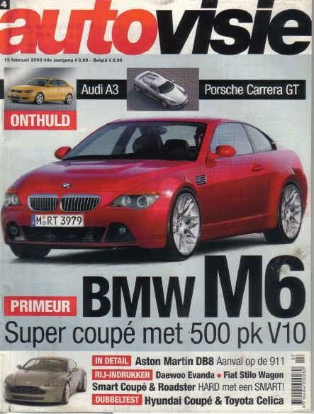 Autovisie 4 2003 : Toyota Celica - Smart Roadster - Audi A3, Boeken, Ophalen of Verzenden, Gelezen, Algemeen