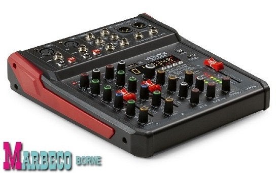 Mixer, Mengpaneel 6-kanaals, Bluetooth, USB, MP3, DSP, Rec, Vonyx, Nieuw, Info@marbeco.nl, Overige instrumenten